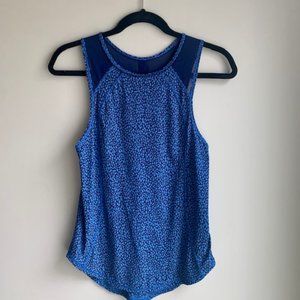 Lululemon blue tank top (size 4)
